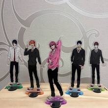 Yarichin Club Anime Button Pin Metal Badge Kawaii Yuri Ayato Yui Tamura Brooch Bag Coat Accessories Jewelry Fans Collect Gifts - Multicolor - View 2