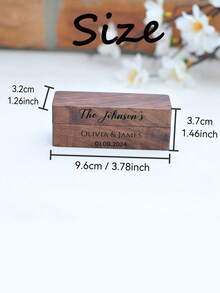 Personalized Customized Name Ring Box, Wedding, Double Engagement Ring Box, Ring Box, Wooden Ring Box, Proposal Ring Box, Personalized Ring Box