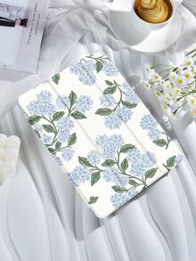 Blue Embroidered Ball Pattern Tablet Protective Case, Compatible With IPad 9.7/10.2/10.5/10.9/12.9/Pro 11, 10th Generation, Compatible With Samsung Galaxy Tab S6 Lite 10.4-Inch, Compatible With Kindle Paperwhite 12th Gen 2024, Kindle (11th Generation) 2022 Version, Kobo Clara Color, Soft Fall Protection, Smart Stand/Automatic Wake-Up/Sleep