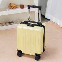 14-Inch Carry-On Luggage With Password Lock, Small Suitcase, Lightweight Travel Rolling Luggage For Women And Men - Multicolor - View 12