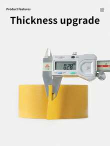 Nastro biadesivo extra forte, adesivo multifunzionale adatto per pareti, vetro e metallo, impermeabile, molto adatto per artigianato, utilizzato in casa/ufficio, trasparente, con forte adesione a tessuti, cartongesso e legno, ideale per strumenti di decorazione domestica, adesivi, decalcomanie da parete - Multicolore - Visualizzare 6