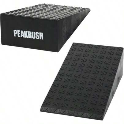 2 Pcs Versatile Squat Wedge Block Heel Elevated Squat, Heavy - Duty Calf Stretcher Slant Board To Enhance Mobility, Balance Strength Performance