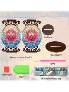 SNA 2025 Stil nou Model frumos Flori DIY Pictura cu Diamant Suport pentru Lumânări Ornamente Suport pentru Lumânări de Tealight 5D DIY Artă cu Diamant Mini Suport pentru Lumânări DIY Meșteșuguri Pictura cu Diamant Pictura cu Diamant Artă cu Diamant Pictura cu Diamant Decorațiuni de Crăciun Decorațiuni de Halloween Accesorii de Artă cu Diamant Consumabile pentru Meșteșuguri Decor Dormitor