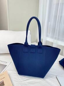 Tunpurle Damen Umhängetasche mit großer Kapazität, Pendler-Handtasche, Damentasche in Taschenform