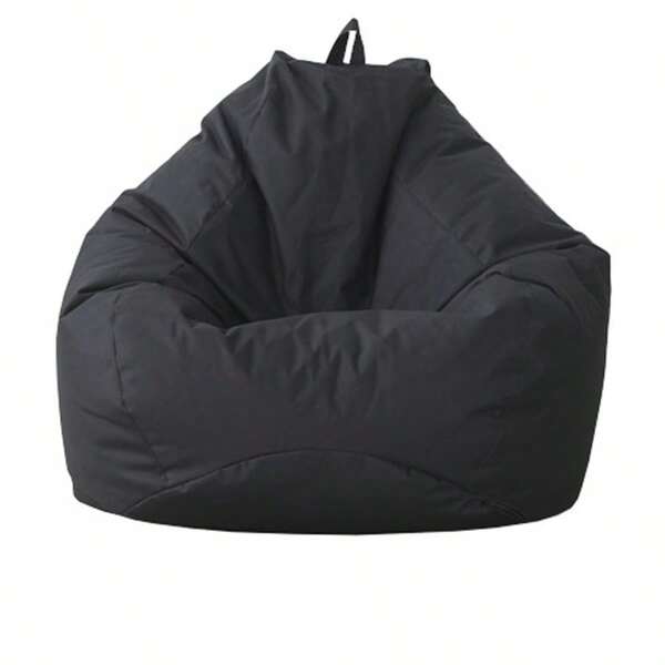 1 Stück Schlabberige faltbare Sitzsack-Hülle, abnehmbar & waschbar, geeignet für Outdoor, Schlafzimmer, Wohnzimmer und Heimdekoration (Füllung nicht enthalten), einfach zu montieren und demontieren