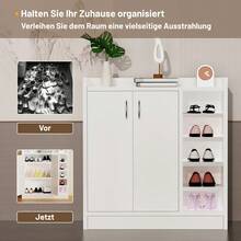 OYAJIA Shoe Cabinets - 白色 - 查看 9