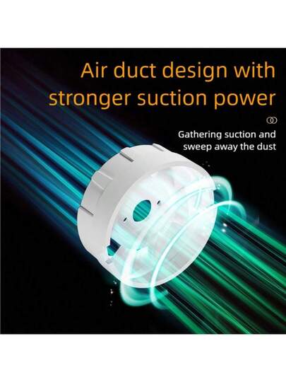 OBOVAY Car Stofzuiger Cleaner Cleaning Supplies, Cordless held Powerful Portable Cleaner, Rechargeable Home Free Accessories. Interior Cleaning, Computer Desktop Cleaning. Small Size, Easy To Store, Take Out The Dust Cup, Straight (Brushless Type Upgraded, Upgraded Suction Power) view 8