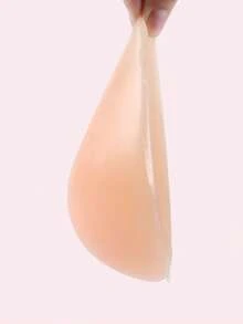 ANGDIE 1 chiếc túi độn ngực silicon hình giọt nước, thích hợp cho người giả gái, sau phẫu thuật cắt bỏ vú, nhập vai và các dịp khác. - Màu Khaki - Xem 7