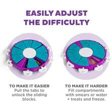 Outward Hound By Nina Ottosson Dog  Treat Puzzle Enrichment Toy, Level 3 Advanced, Purple - 1 - Xem 3