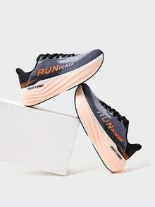 MASKERT Damskie obuwie codzienne, damskie wielofunkcyjne, modne buty sportowe, płaskie, gumowe, miękkie, codzienne buty codzienne, pasujące do każdego stroju