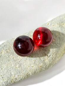 女士耳钉 - 圓形 - 查看 7