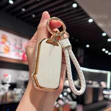 汽车钥匙包保护套适用于起亚 Cerato、Ceed、Forte、NIRO、Sorento、Seltos、Sportage、K5、K3、Cadenza、KX7、KX5、KX3 - 3 键钥匙扣万圣节配件教师节圣诞节礼物创意