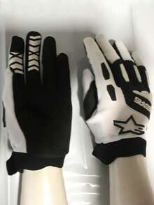 Alpinestars 越野摩托车全指手套 MX ATV MTB BMX 自行车越野摩托车赛车手套 男女款自行车骑行户外运动手套 - 彩色 - 查看 4