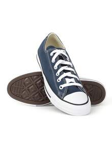 Converse Chuck Taylor All Star 低帮男女款篮球鞋、休闲鞋、情侣鞋 M9697C - 海軍 - 查看 2