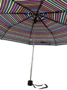 23" Transparent Umbrella With Automatic Opening - Pinstripe - View 5