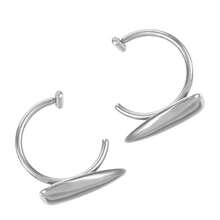 2PCS Stainless Steel Fake Lip RingLip Piercing Jewelry Vampire Teeth Wolf Tooth Lip Studs  Personalized Fangs For Women Men - như hình ảnh - Xem 1