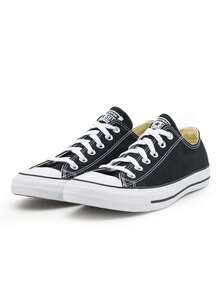 Converse Giày nữ Chuck Taylor All Star kiểu dáng thường ngày, nhẹ, êm ái, thoáng khí, đế dày, có logo, thân thiện với da, đa năng, phù hợp đi làm hàng ngày, tập gym, đi chơi, thư giãn, du lịch. Mã sản phẩm: M9166C - đen - Xem 2