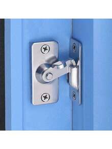 Thickened Stainless Steel Lock Hasp, Wooden Door Lock, Universal For Bedroom, Bathroom, Sliding Door, Padlock