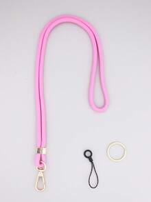 1 件黑色尼龙颈带手机挂绳，适用于身份证徽章夹和钥匙，配有手机绳，可爱的教师挂绳，适用于信用卡、通行证、手机饰品配件，配有金属钥匙圈，是送给女士、男士、职员、学生、老师、朋友的绝佳礼物，万圣节学校汽车配件，哥特 Y2k - 彩色 - 查看 15