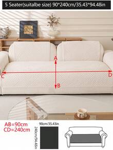 1 husă de pernă de canapea din pluș cald, pernă de șezut minimalistă modernă, husă de canapea rezistentă la praf și lavabilă, moale și rezistentă la decolorare, potrivită pentru animale de companie, se potrivește canapelei în formă de L și canapelei cu 1/2/3/4 locuri, potrivită pentru dormitor, birou, living