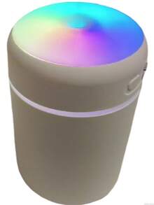 DOVVEE Mini Apple-Style Humidifier, Home Office Air Purifier, Essential Oil Diffuser Humidifier With LED Light - 白色 - 查看 12