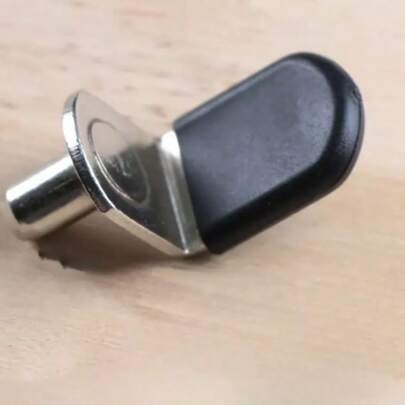 20 件装金属搁板支架、打孔搁板支撑销、家居装修五金、搁板凹座和木质搁板挡块