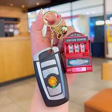 New Fruit Shake Keychain, Check Your Luck Today, No Power Needed, Suitable As Christmas Gift For Friends, Party Favors