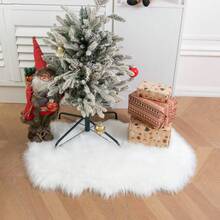 1pc Faux Fur Area Rug, Multiple Colors Available, 90cm X 60cm, Non-Slip, Handwash/Machine Washable, Wavy Shaped Carpet For Living Room, Bedroom, Bedside, Sofa, Kids Room, Wedding, Christmas, Fireplace, Dining Table, Plush Soft Luxury Home Decor