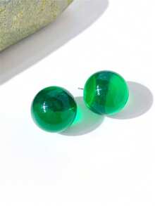 女士耳钉 - 圓形 - 查看 8