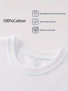 Camisetas femininas,Funny Cartoon Cat Print Crew Neck T-Shirt, Casual Short Sleeve T-Shirt For Spring & Fall, Women's Clothing