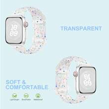 Sports Silicone Bands Compatible With Apple Watch Band 38mm 40mm 41mm 42mm 44mm 45mm 49mm, Soft Sport Waterproof Strap Replacement Wristband For Apple Watch Ultra Series 9 8 SE 7 6 5 4 3 2 1 Women Men