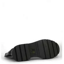 Giày bốt dệt kim co giãn đường may đơn giản và thời trang - màu đen - Xem 7