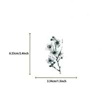 50-Pack Aesthetic Floral Stickers - Transparent Waterproof PET Decals For Journals, Laptops & DIY Crafts, Vintage Botanical Decor For Scrapbooking & Gift Wrapping