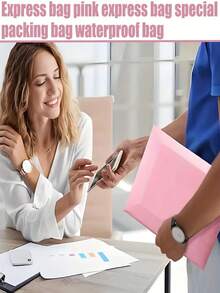 100 Pcs/50 Pcs/10 Pcs Thick Waterproof Solid Color Packaging Bag, Simple Multifunctional Bag, Suitable For Office, Shipping And Mailing,Birthday Gifts For Men,Valentine Box,Men Gift Box,Gift For Man,Gift Bags Bulk,Pink Gift Bag,Valentine's Day,Valentines Gifts, For Mother's Day , Bridesmaid Gifts , Graduation Gifts , Birthday Gifts , Wedding Gifts, Flower Packaging,Flower Supplies,Decor Paper,Birthday,Bride,Wedding