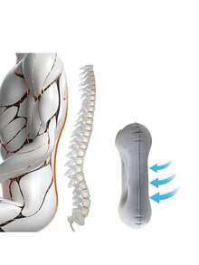 Almohada de siesta portátil para viajes, almohada de apoyo lumbar, almohada de cuello de rebote lento, accesorio para el descanso en la oficina, almohada cervical para viajes en avión, desmontable y lavable a máquina, con bolsa de almacenamiento, artículos esenciales de viaje para el apoyo cervical, accesorios de viaje, vacaciones, verano, regreso a la escuela