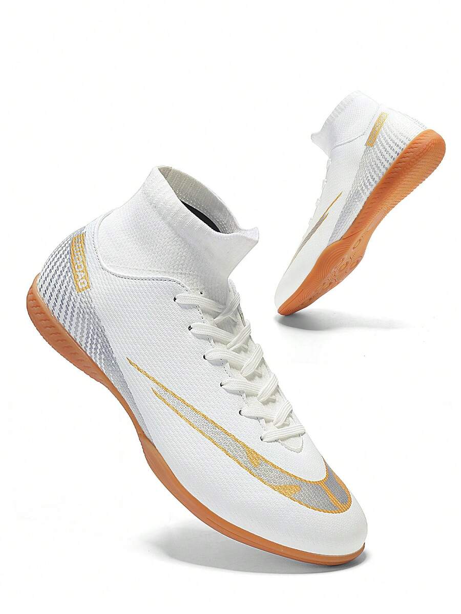 男式成人 TF 足球鞋室内五人制足球鞋宽版训练运动鞋男女通用