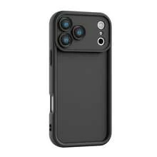Luxury Thicken Shockproof Camera Protective Silicone Case Compatible With IPhone 17 Pro Max 17 Air 16 15 14 13 12 11 Pro Max Plus Bumper Back Cover Accessories - Black - View 5