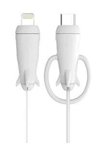 2-In-1 Silicone Cable Protector & Organizer, Prevents Charging Cable Breakage, Compatible With Apple Devices