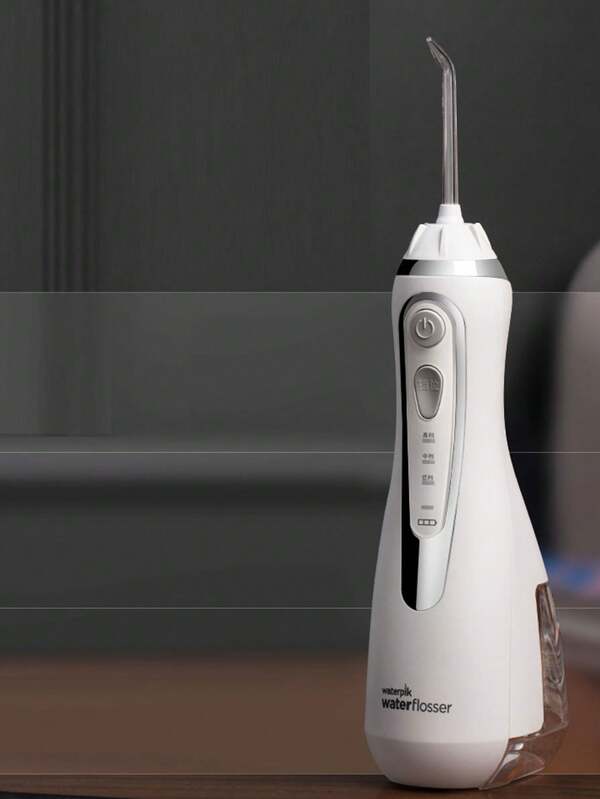Idropulsore portatile ricaricabile Waterpik Cordless Pulse per denti, gengive, cura dell'apparecchio e viaggi, con 2 punte per il filo interdentale, impermeabile, irrigatore orale portatile ricaricabile, portatile e impermeabile