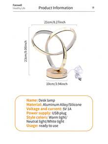 مصباح طاولة ثلاثي الأبعاد بتصميم البرسيم، إضاءة قراءة طاولة حديثة ذات طابع إسكندنافي بسيط للدراسة والنوم، تصميم مصباح طاولة فاخر وأنيق، ظل مصباح ذو طابع جمالي بسيط، ملمس فاخر وجودة عالية