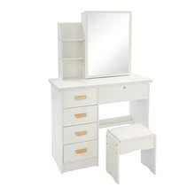 YUNRUX Vanities & Vanity Benches - White - View 7