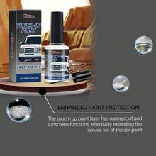 Car Scratch Touch Up Paint Repair Small Scratches Pearl White Color-Matched For Diy Auto Body Paint Fixer Restoration For All Vehicles - 白色 - 查看 8