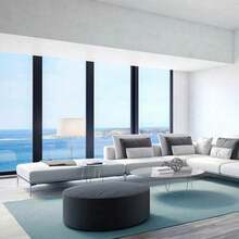 Shoze 9mx100cm Reflective One Way Mirror Window Film Mirrored Privacy Sticky Glass Tint UK - 100cm(3ft) - View 6