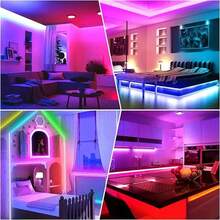 1pc LED Light Strip, Bedroom LED Light, Smart LED Light APP Control, DIY Single-Line Multi-Color, Color Changing LED Light Music Sync, Home Decor For Living Room, Halloween, Christmas, Wedding, Wall Decor, Party, Christmas Perfect Gift - RGB - View 11