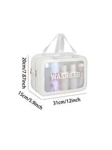 干湿分离双层极具吸引力的旅行便携式收纳袋防水化妆包干湿分离游泳健身包洗漱包用于旅行收纳袋、化妆包、化妆包、度假收纳包、大容量化妆品收纳包化妆盒，用于口红、刷子、护肤品、手机、硬币、小物品，用于家庭、礼物、度假和节日万圣节圣诞节多功能用途、波西米亚风、用于假日海滩、浴室收藏、卧室收藏、大容量 - 黑色 - 查看 15