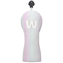 Vibrant Color Gradient Golf Club Head Cover - Protective Stylish Accessory For Golf Enthusiasts & Casual Players | Perfect For On-Course Matches, Daily Drills & Weekend Rounds - White - View 4