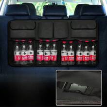 Car Trunk Hanging Storage Bag, Hanging Car Trunk Storage Bag With Large Storage Bags, Car Trunk Storage Bag,Car Rear Seat Back Organizer, Adjustable Backseat Storage Bag, Multi-Use Oxford Automobile Seat Back Organizers, Car Organizer, Car Accessories, Essentials For Summer For Vacation