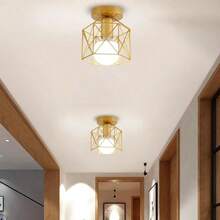 Nordic Minimalist Post-Modern Balcony Light, Corridor, Hallway, Foyer, Entryway, Wardrobe Room Personalized Ceiling Light - Multicolor - View 11