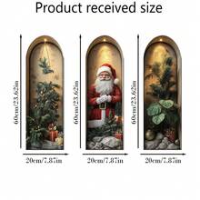 3pcs Set Nordic Green Plant Theme Faux Arch Window Stickers. Self-Adhesive Removable Decorative Decals, Suitable For Christmas, Halloween, Thanksgiving, Valentine's Day, Spring Festival, Easter, New Year, Independence Day And Other Holidays, Applicable To Party, Office, Home, Living Room, Bedroom, Bathroom, Kitchen, Garden, Room, House And Other Scenarios, Applicable To Party, Office, Home, Living Room, Bedroom, Bathroom, Kitchen, Garden, Room, House And Other Room Decorations Christmas Decoration XMAS Decor Christmas Tree Gift Decor Thanksgiving Wedding Home Decor Home Decor Fall Decor Autumn Decor Birthday Decorations For Gifts Party Supplies Indoor Holiday Festival Decor Halloween Decor Wall Decor Halloween Ornaments Christmas Decoration XMAS Decor Christmas Tree Gift Decor Thanksgiving Wedding Home Decor Home Decor Fall Decor Autumn Decor Birthday Decorations For Gifts Party Supplies Indoor Holiday Festival Decor Halloween Decor Wall Decor Halloween Ornaments