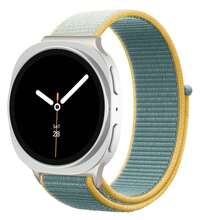 编织表带兼容三星 Galaxy Watch 8 表带 40 毫米 44 毫米/Galaxy Watch 8 Classic 46 毫米，弹性尼龙降落伞运动表带弹力面料腕带兼容三星 Galaxy Watch 8/8 Classic 40 44 46 毫米女款/男款 - Galaxy watch 8/8 Classic - 查看 16